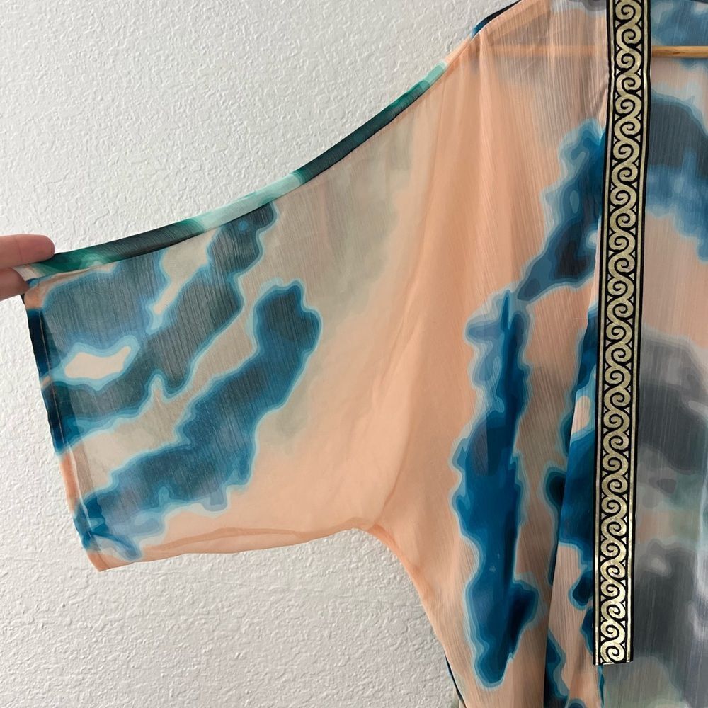 Suki So Tie Dye Kimono Topper - Picture 4 of 10